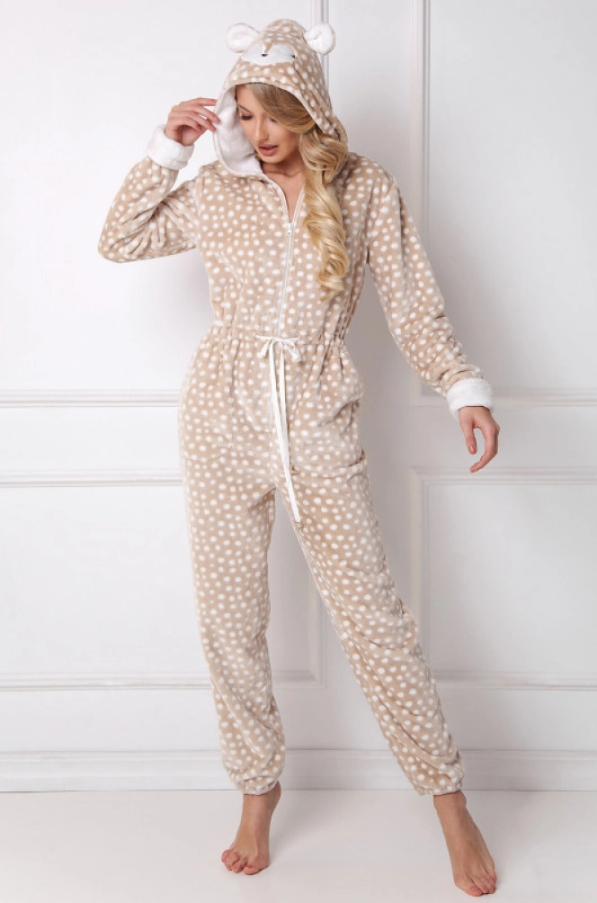 Data Onsie Dámský overal Aruelle Alexis onesie Dusty Pink